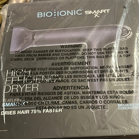 Brand New Bio Ionic SMART-X™ High Efficiency Dryer + Diffuser - Picture 1 of 2